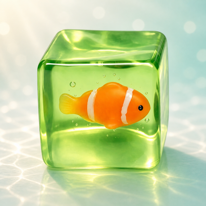 Glow-in-the-Dark Ocean Animal Cubes