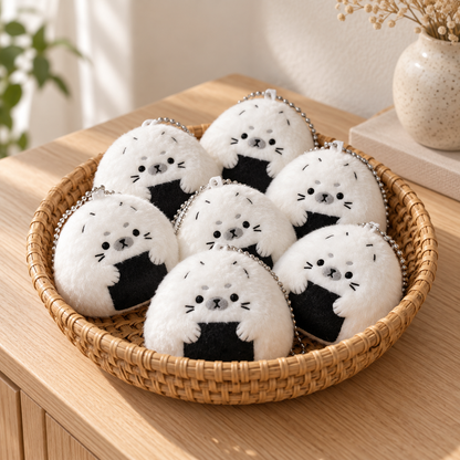 Seal Plush Keychain
