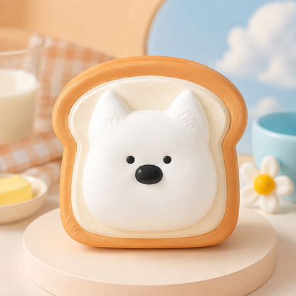 West Highland Toast Squishy