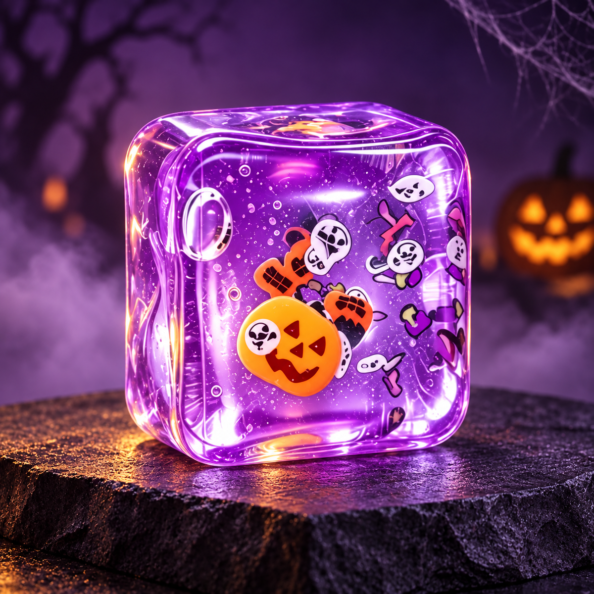 Halloween Maltose Character Cubes