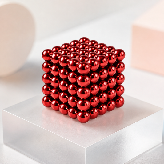 Magnetic Spheres Building Blocks