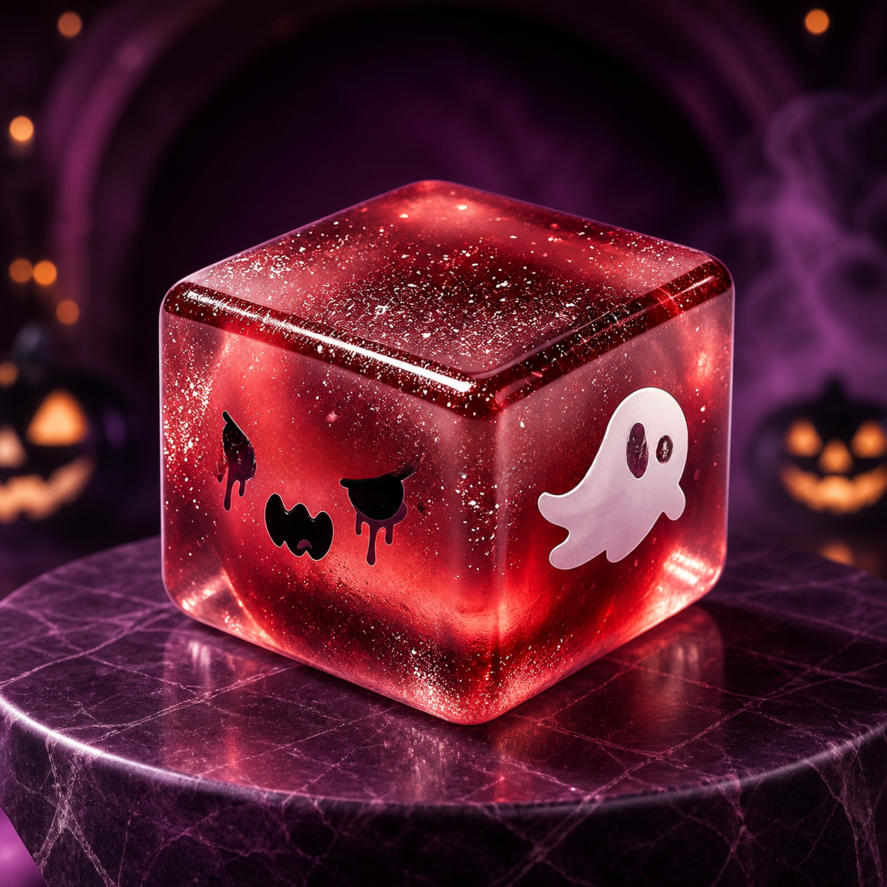 Halloween Face Cube Squishies - product gallery photo 9