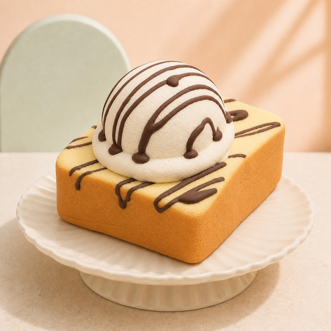 Ice Cream Toast Squishy - product gallery photo 7