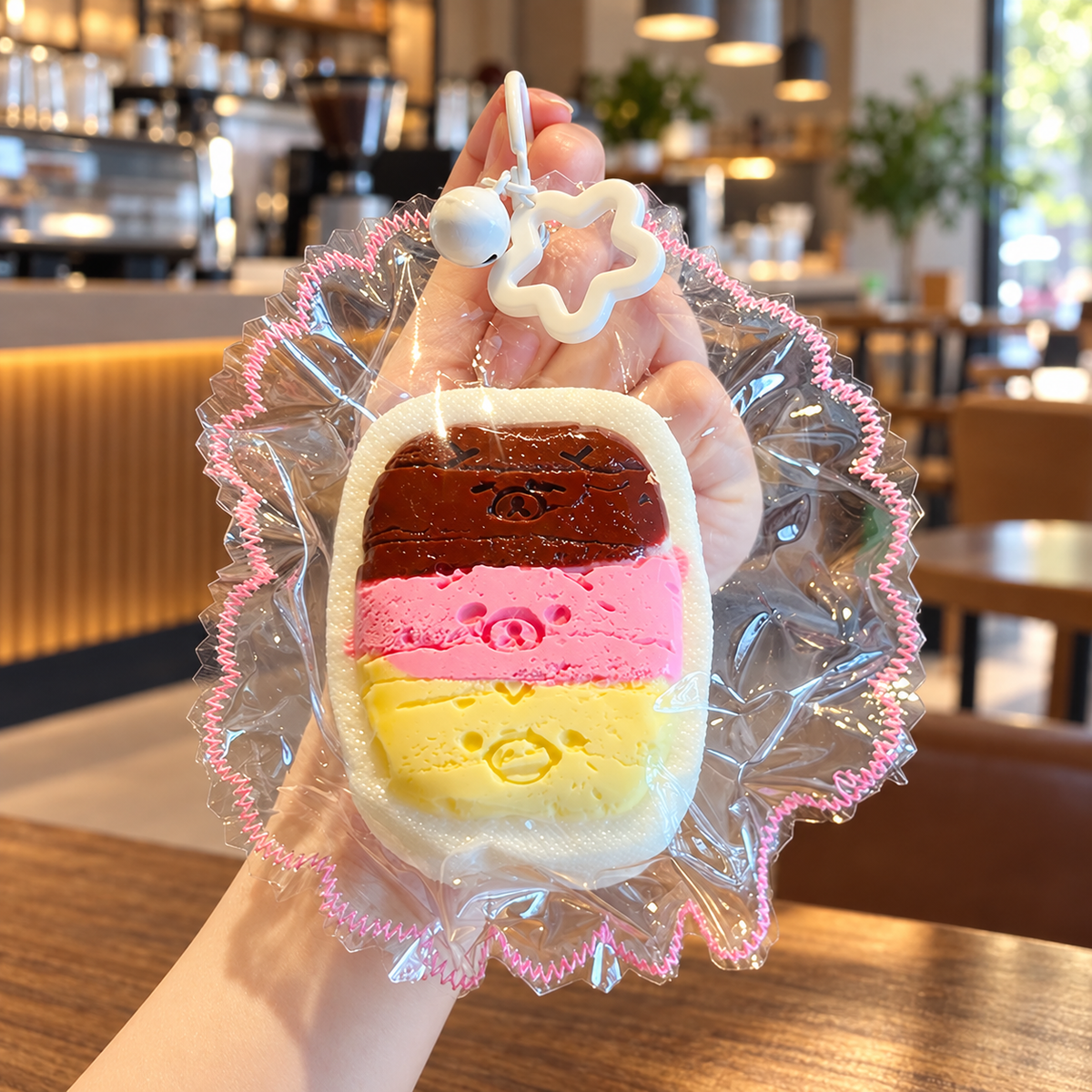 Three-Colour Ice Cream Squishy