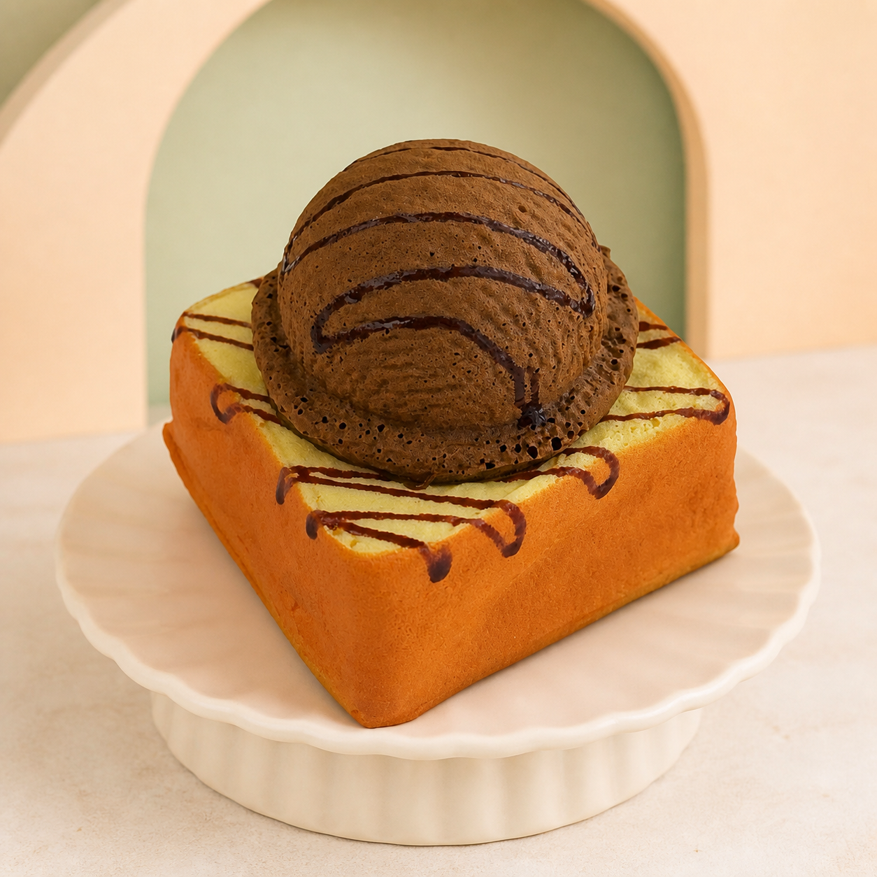 Ice Cream Toast Squishy - product gallery photo 6