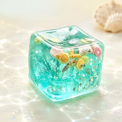Sea Shell Cube Squishy