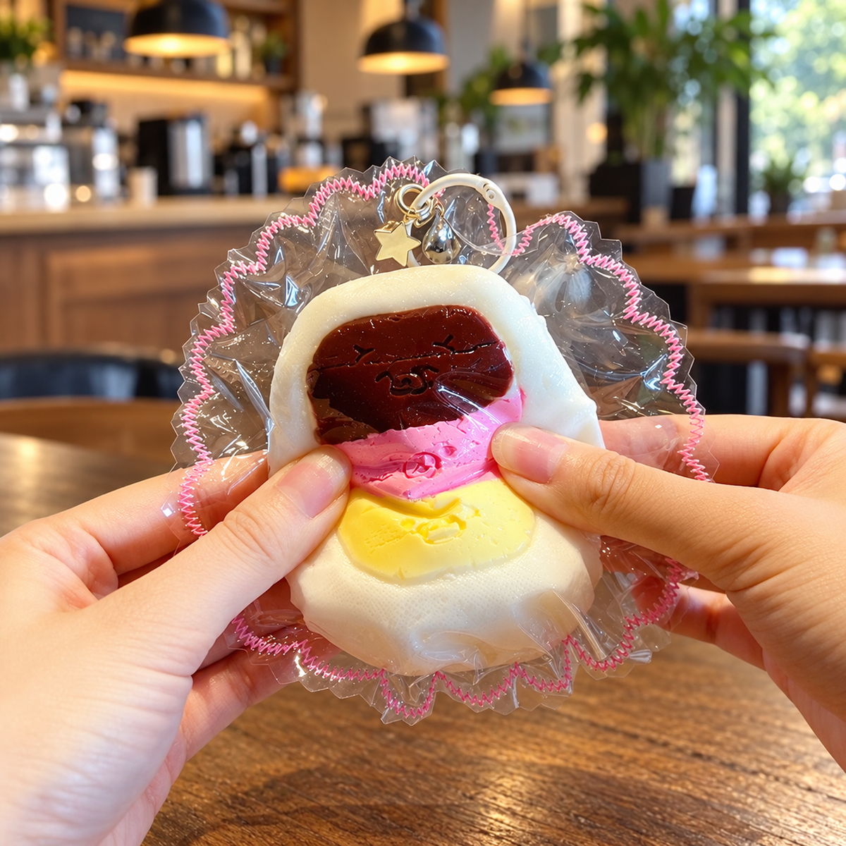 Three-Colour Ice Cream Squishy