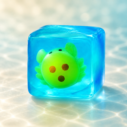 Glow-in-the-Dark Ocean Animal Cubes