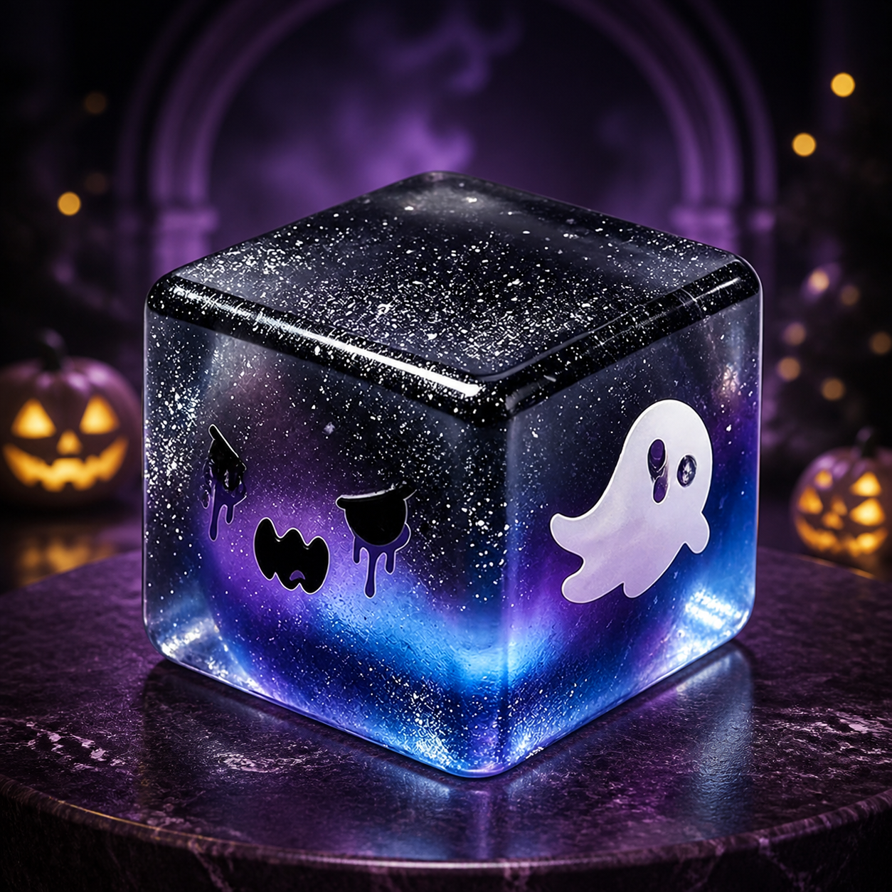 Halloween Face Cube Squishies - product gallery photo 7