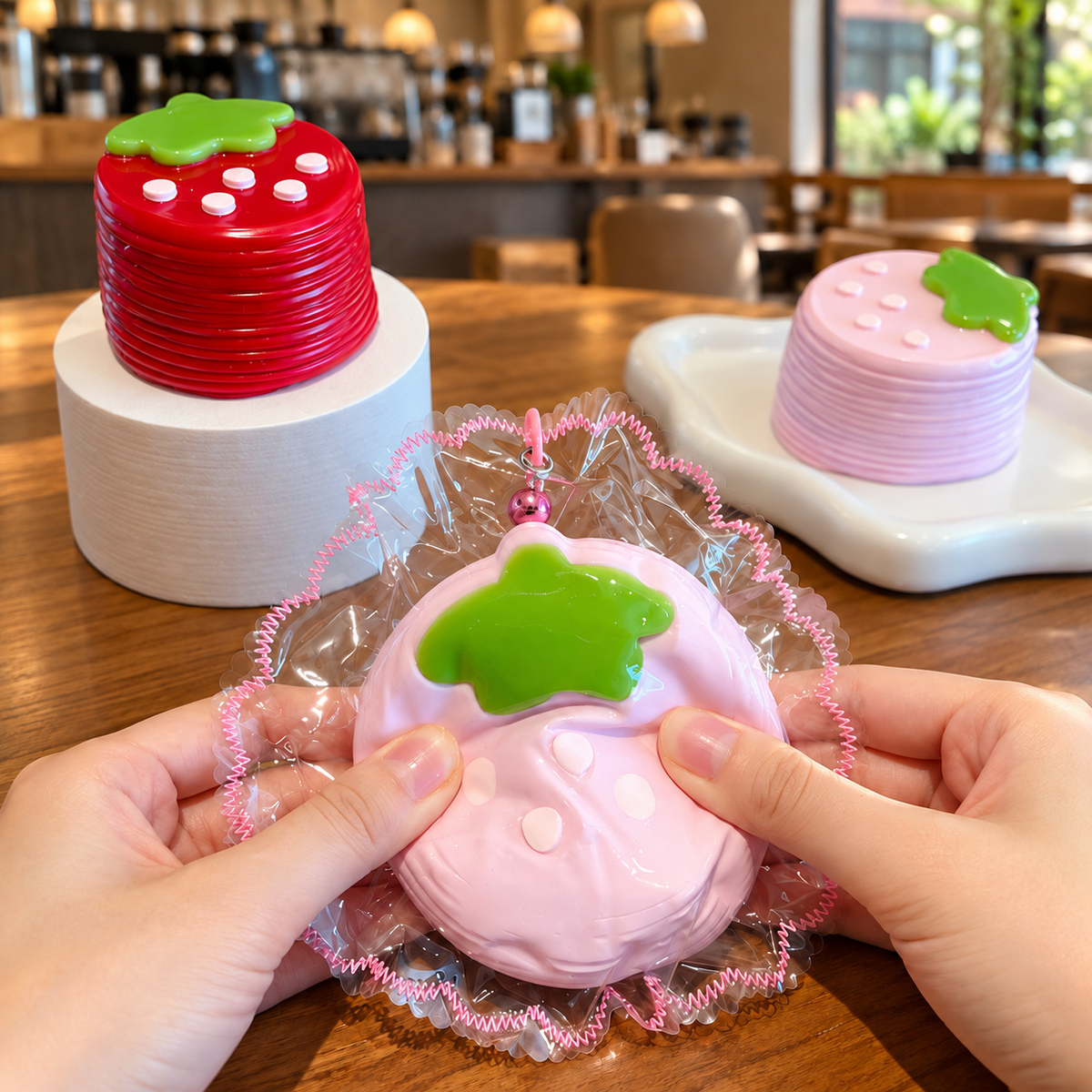 Strawberry Cake Squishy