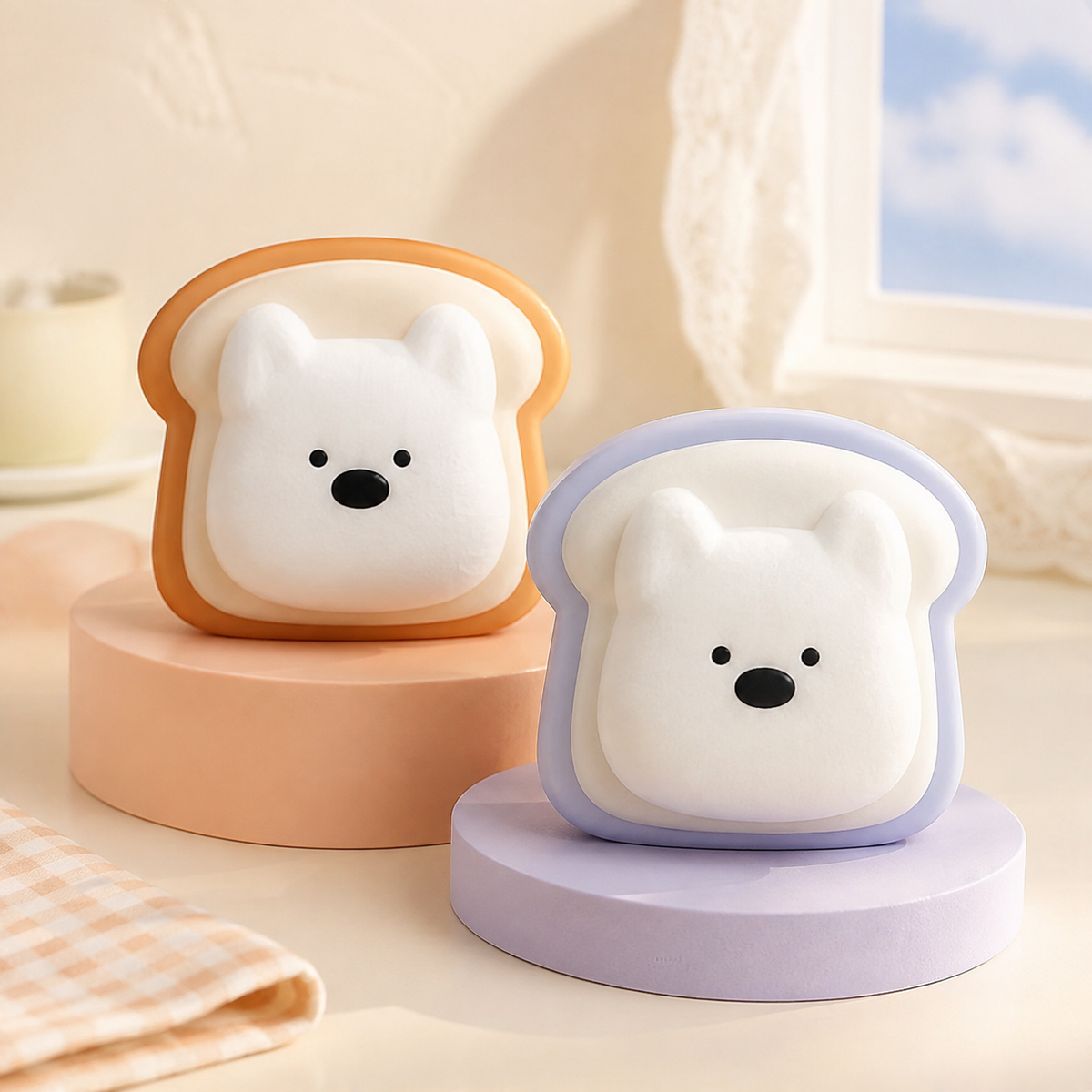 West Highland Toast Squishy