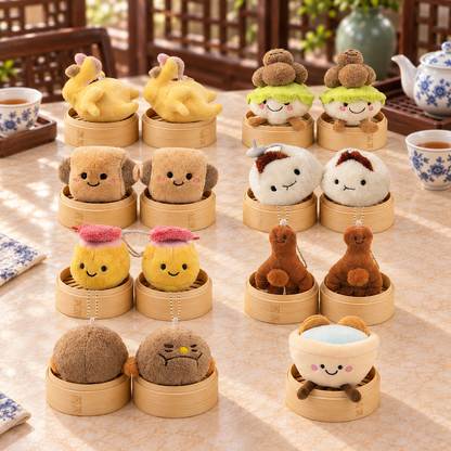 Dim Sum Plush Toys