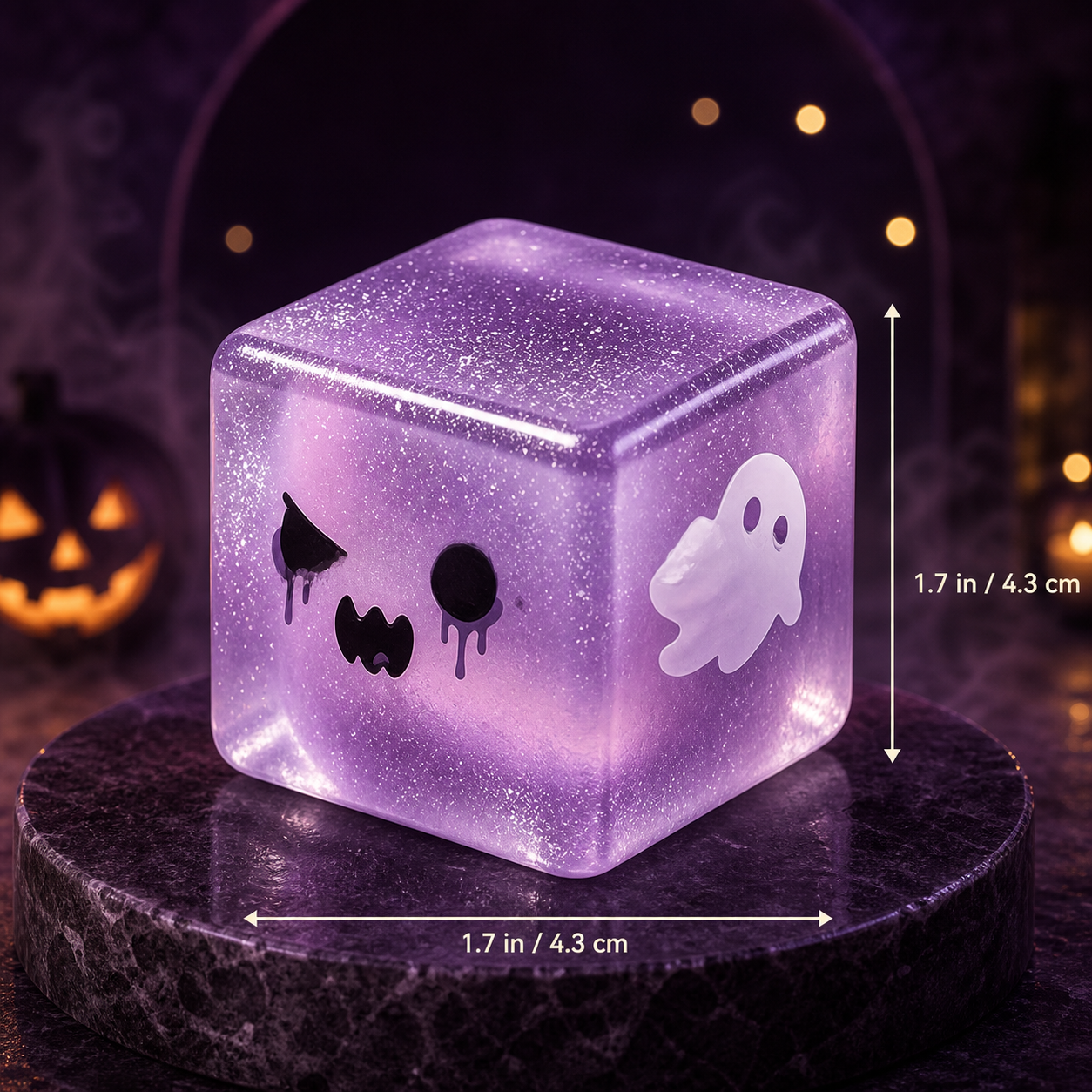 Halloween Face Cube Squishies - product gallery photo 6