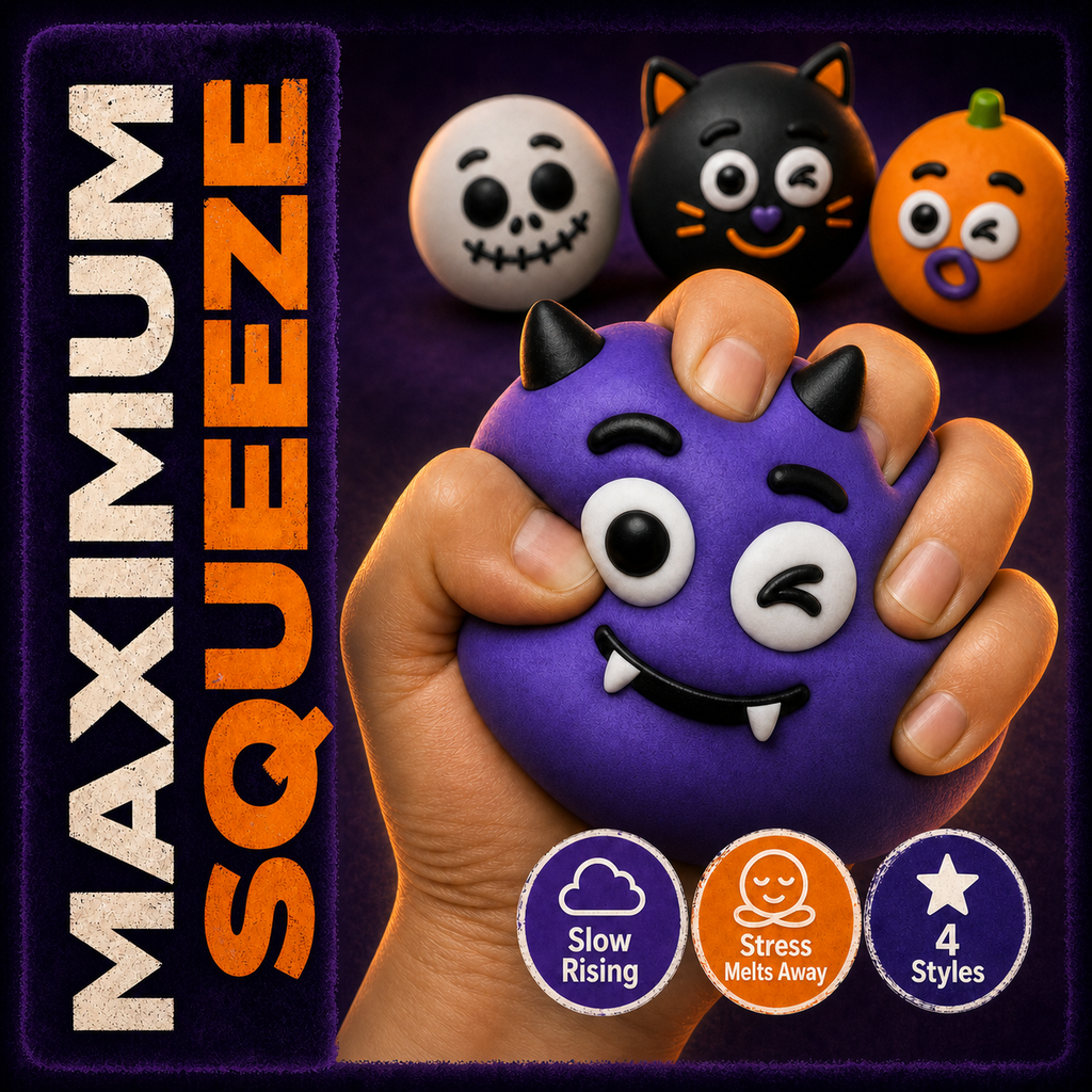 Halloween Face Squishies - product gallery photo 9
