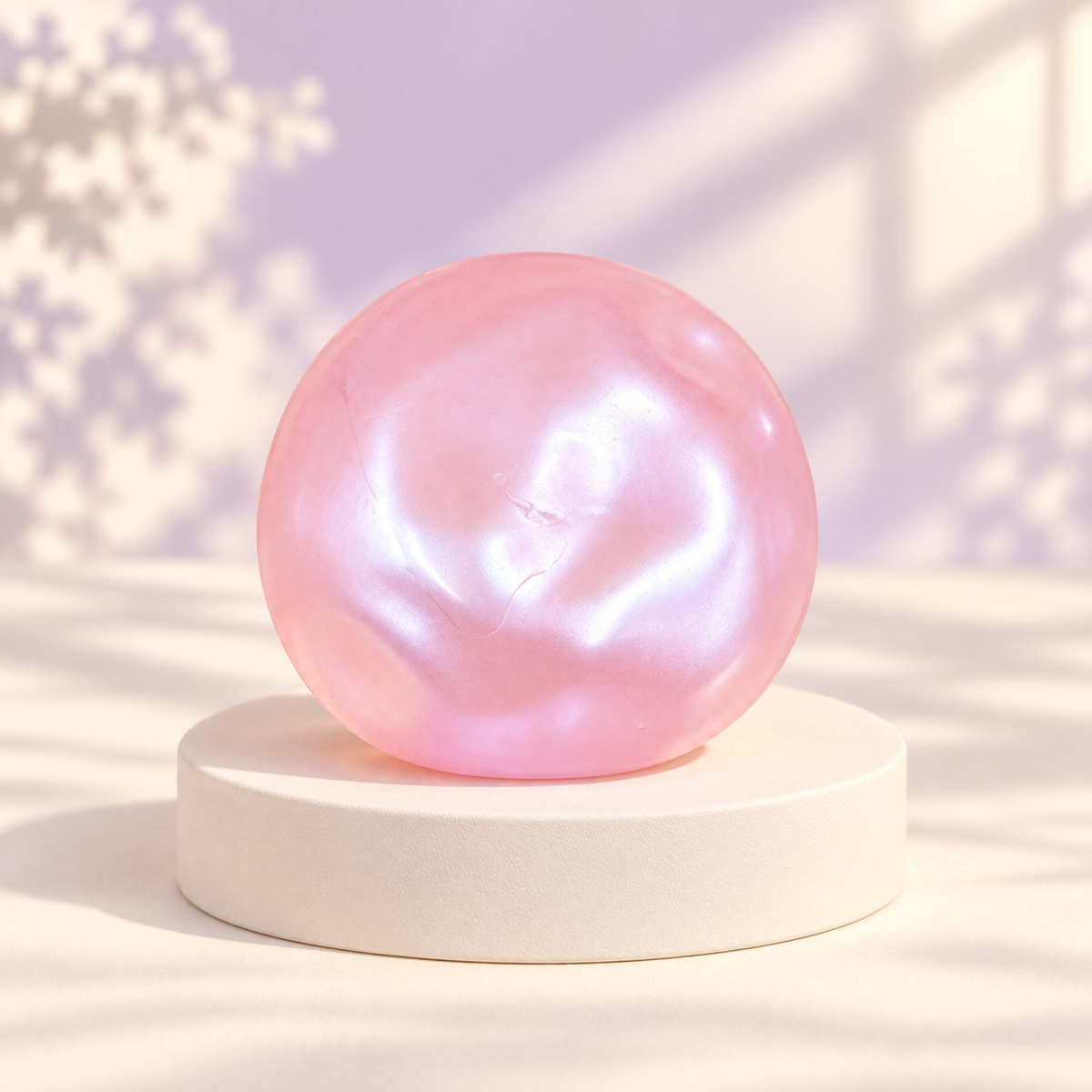 Pearl Coloured Coconut Oil Squishy