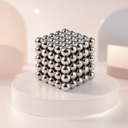 Magnetic Spheres Building Blocks