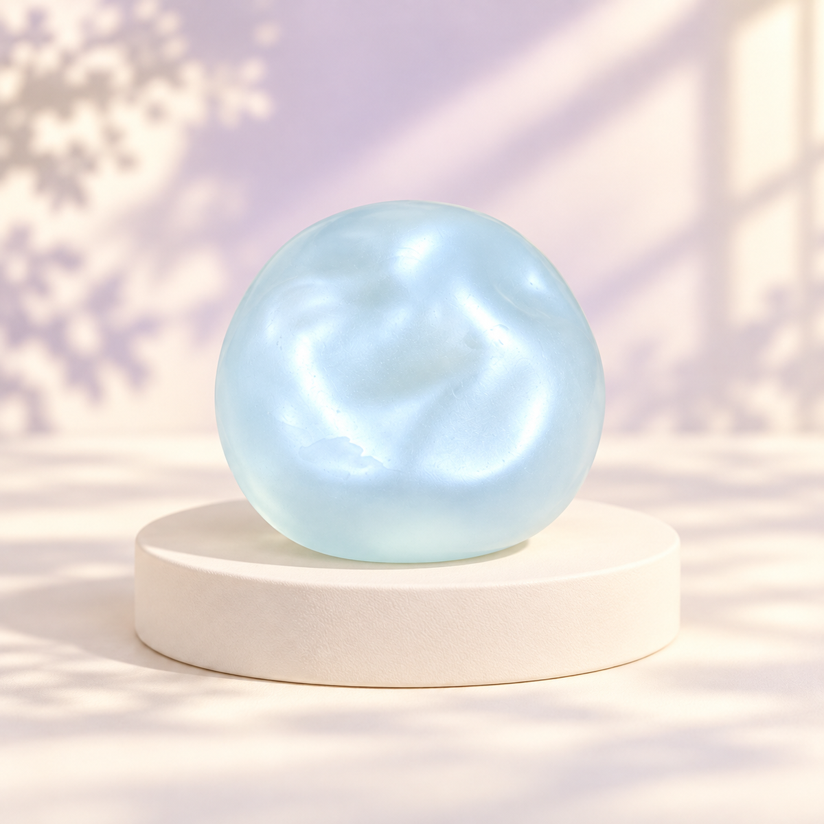 Pearl Coloured Coconut Oil Squishy