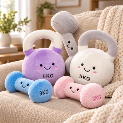Dumbbell & Kettlebell Plush