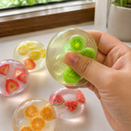 Coconut Oil Fruit Squishy Balls - product gallery photo 6