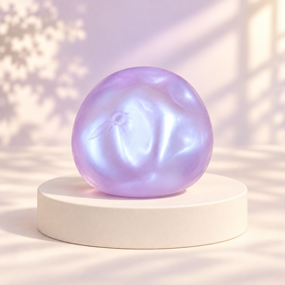 Pearl Coloured Coconut Oil Squishy