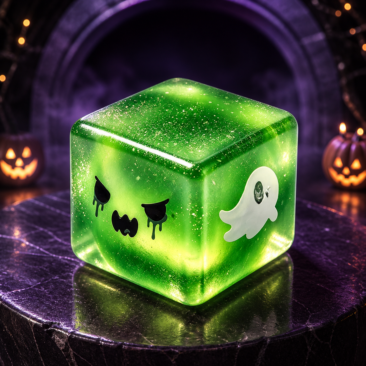 Halloween Face Cube Squishies - product gallery photo 10