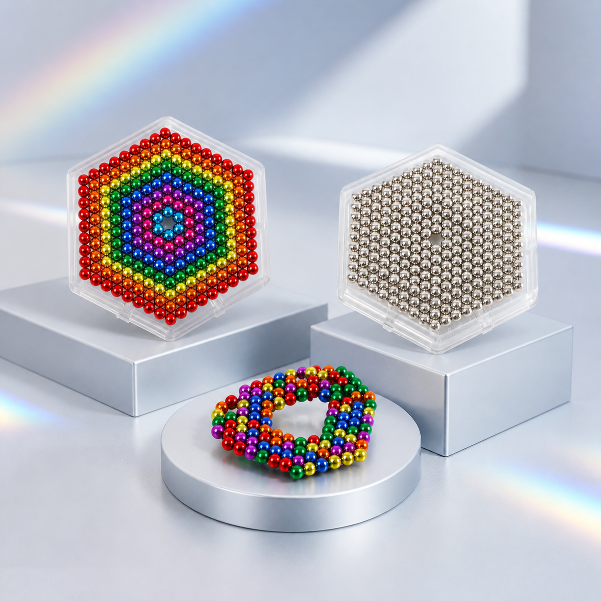 Spherical Magnetic Balls