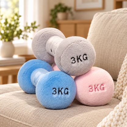 Dumbbell & Kettlebell Plush