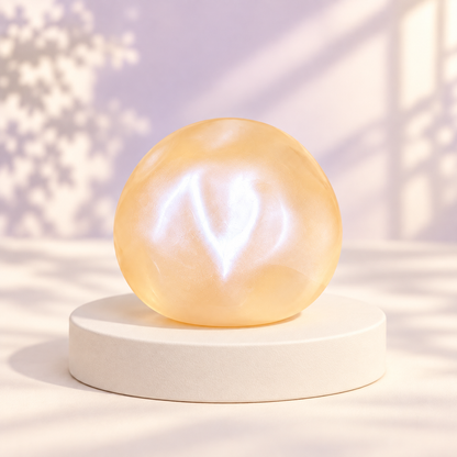 Pearl Coloured Coconut Oil Squishy