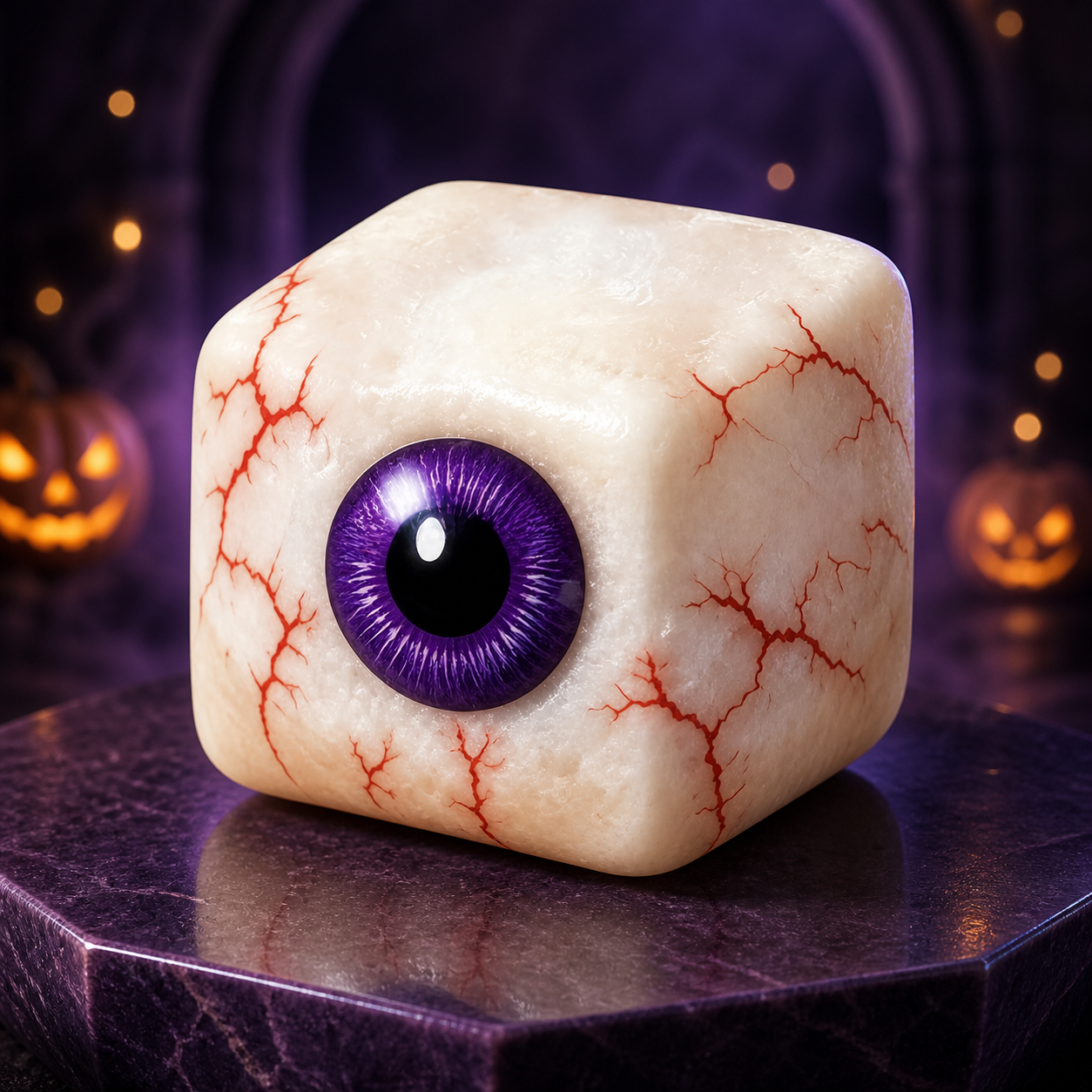 Halloween Face Cube Squishies - product gallery photo 2