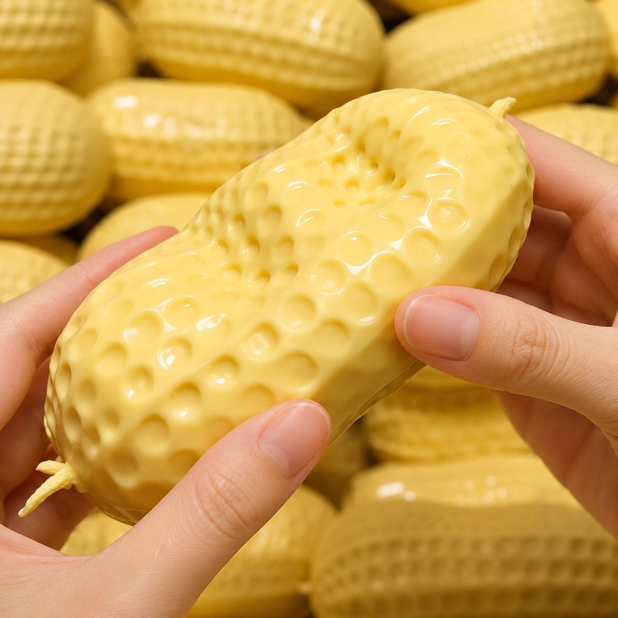 Jumbo Peanut Squishy - product gallery photo 4