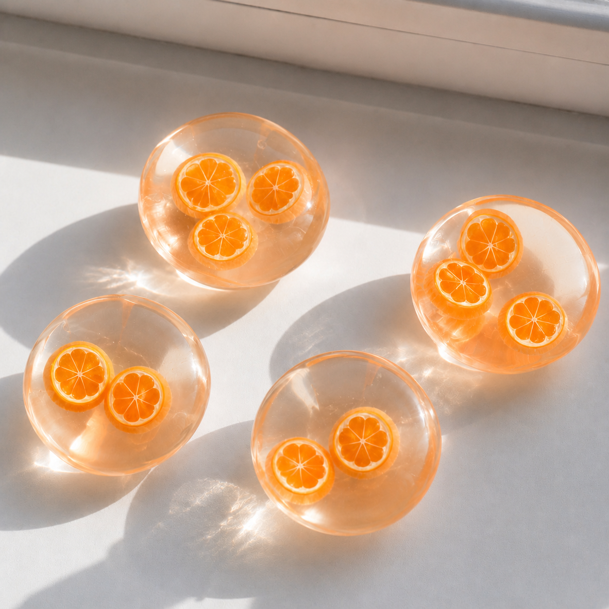 Coconut Oil Fruit Squishy Balls - product gallery photo 5
