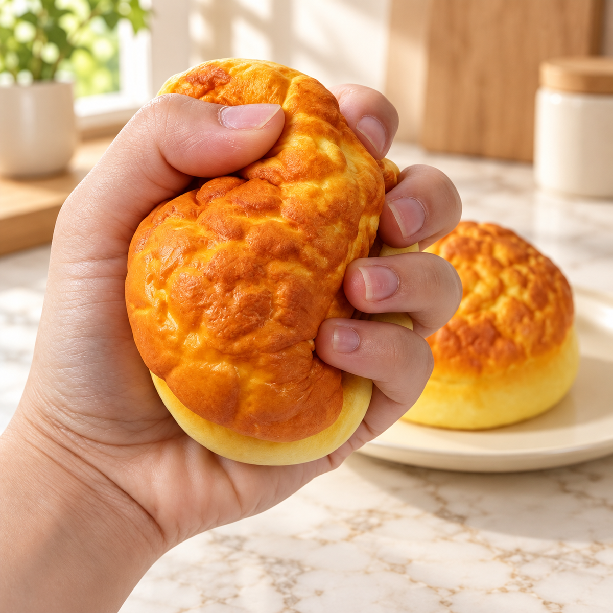Pineapple Bun Squishy