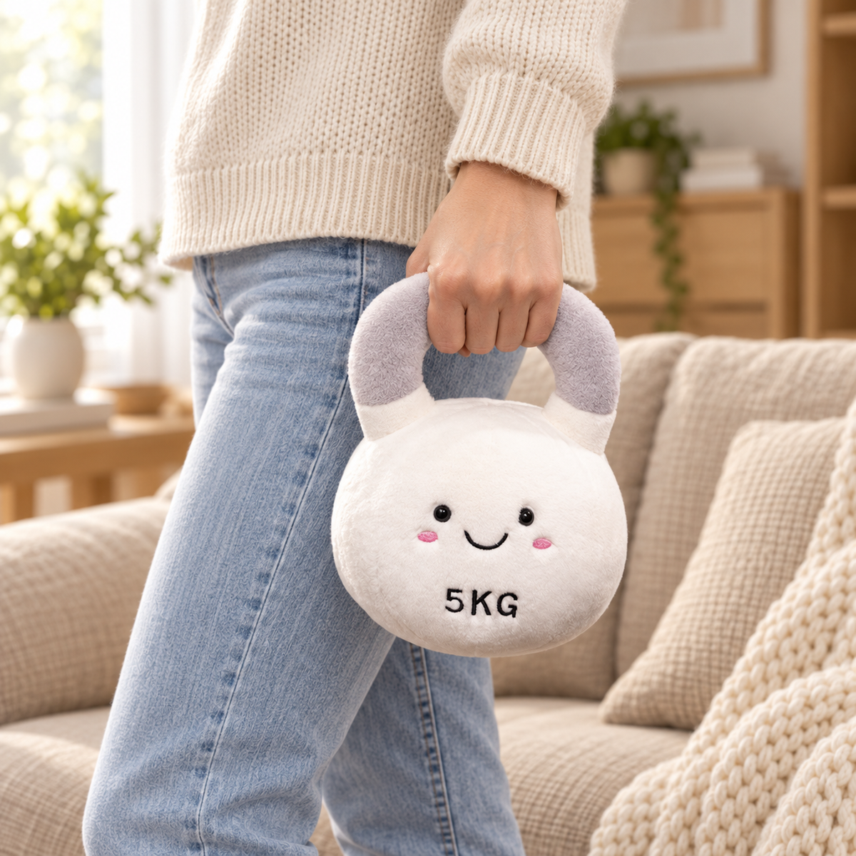 Dumbbell & Kettlebell Plush