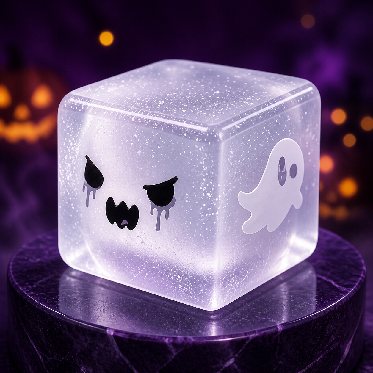 Halloween Face Cube Squishies - product gallery photo 12