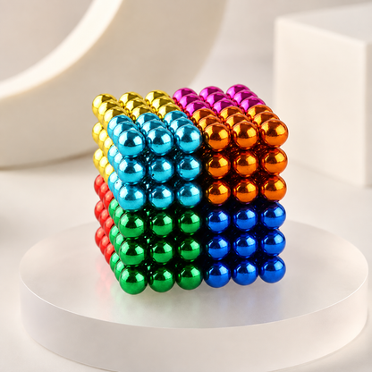 Magnetic Spheres Building Blocks