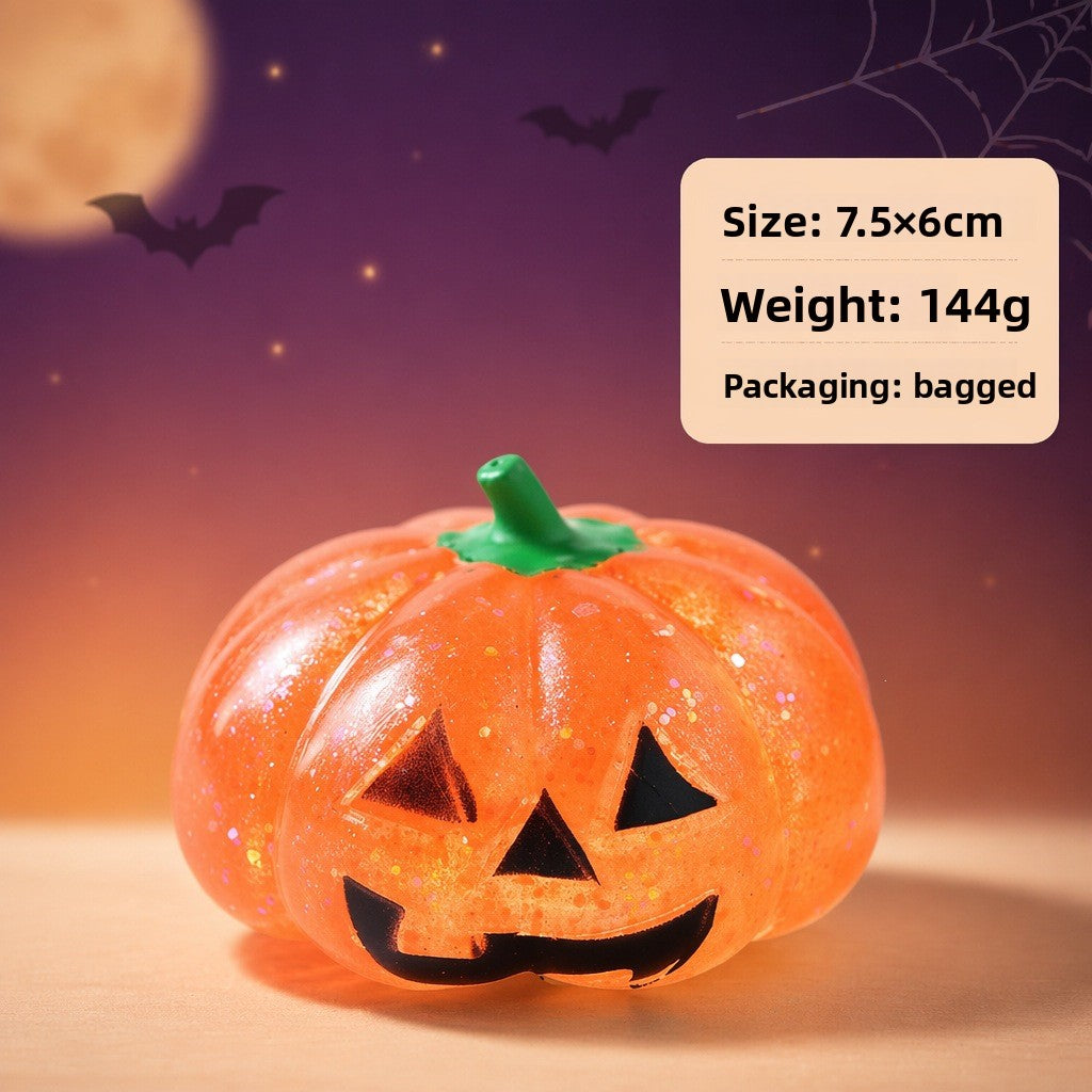 Halloween Pumpkin & Ghost Squishy