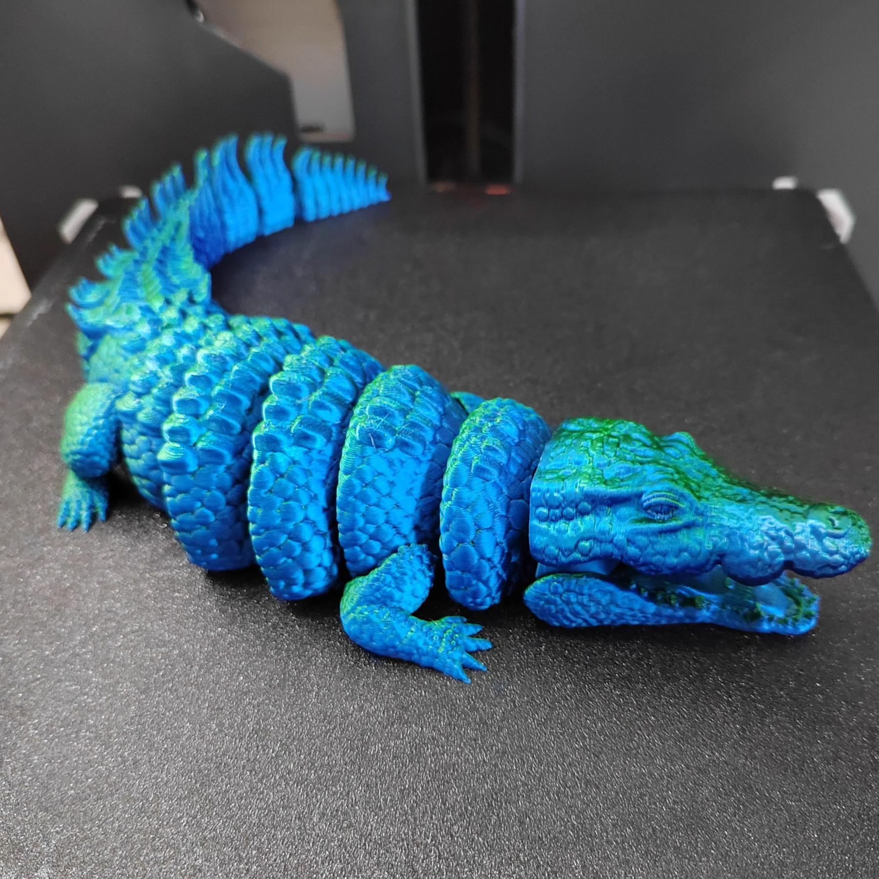 Snapping Croc - detail view