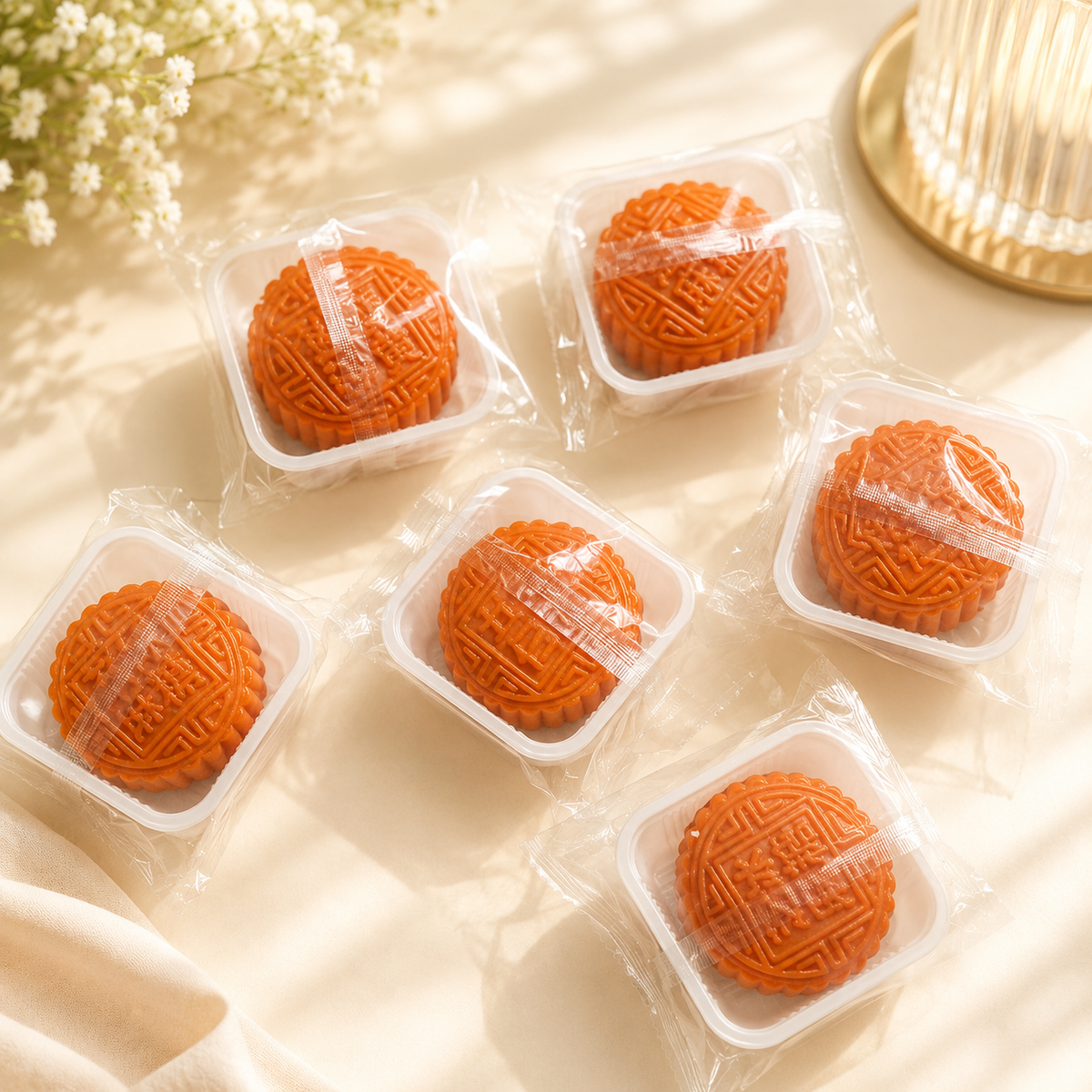 Moon Cake Squishy - detail view