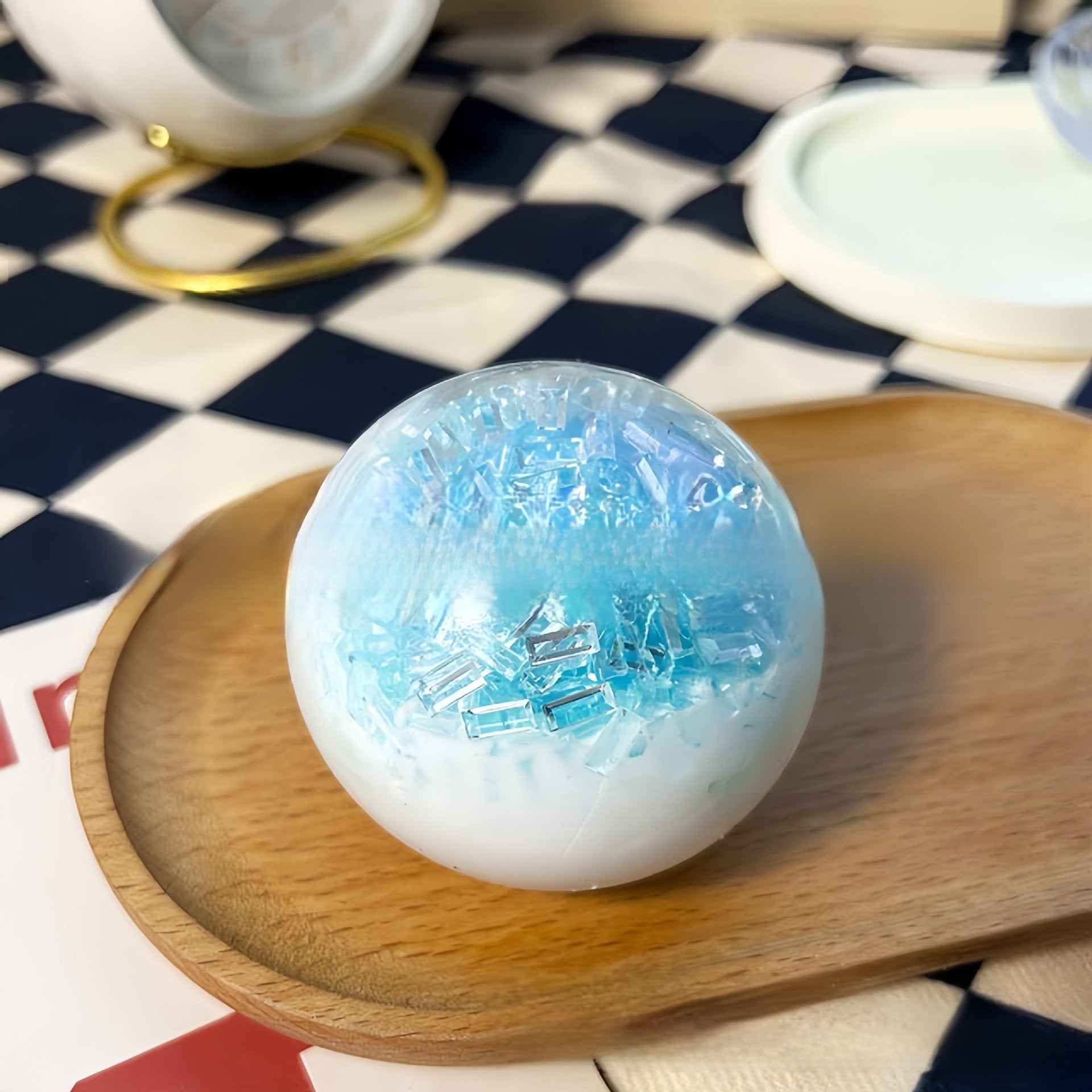 Crunchy Crushed Ice Squishy Ball - product gallery photo 6