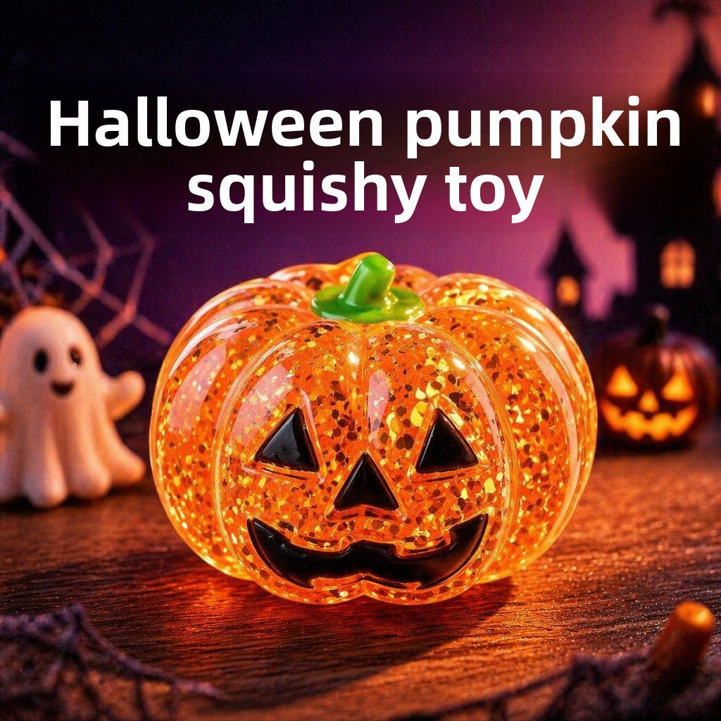 Halloween Pumpkin & Ghost Squishy