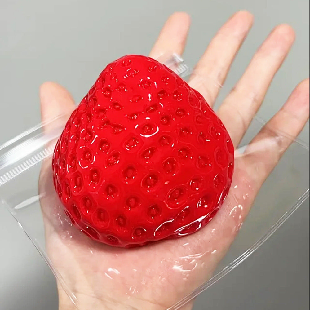 Strawberry Squishy - alternate view