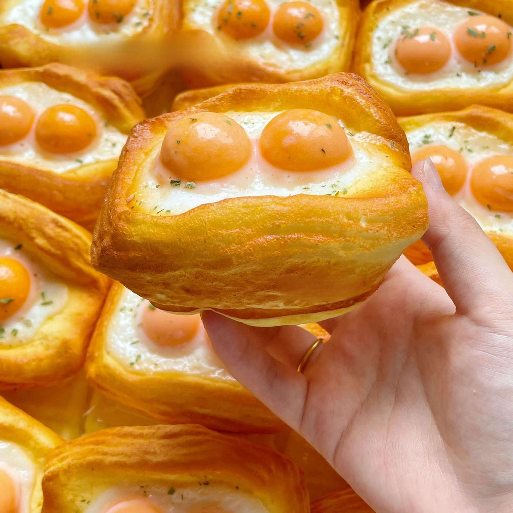Scallion Fried Egg Toast Squishy