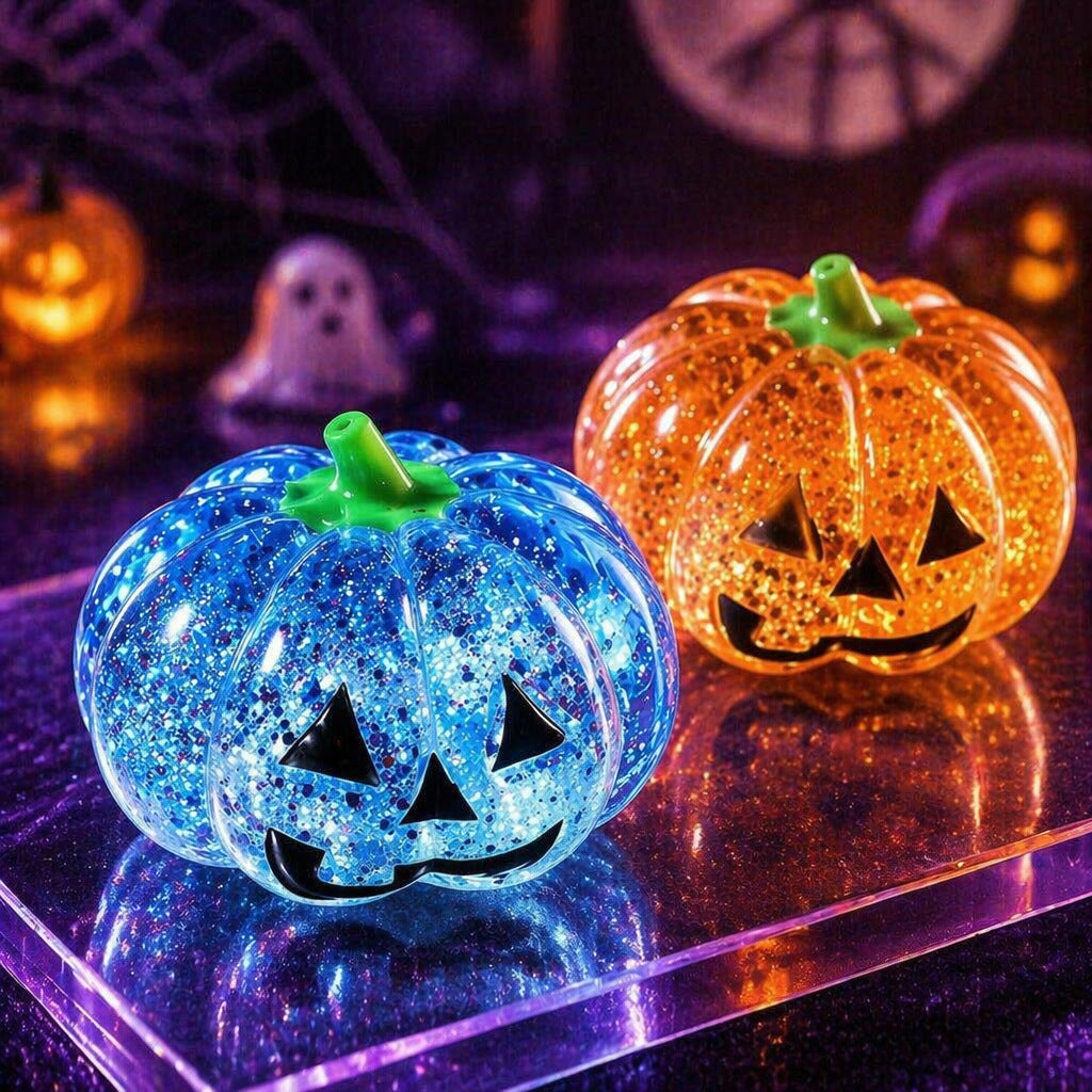 Halloween Pumpkin & Ghost Squishy