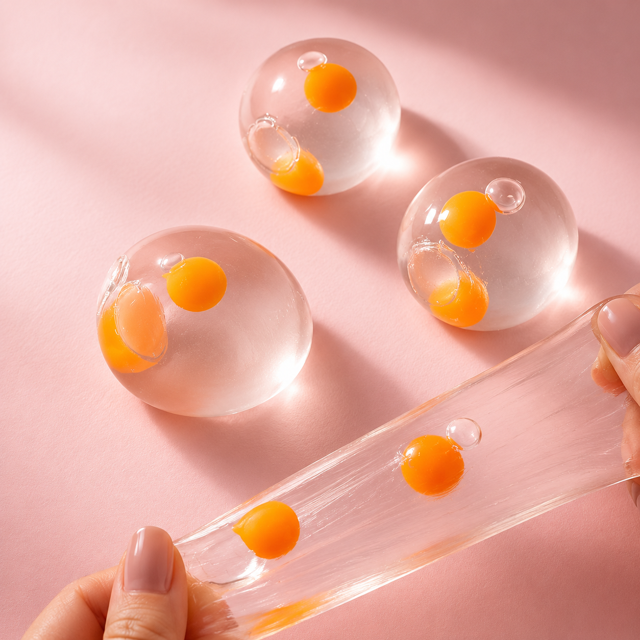 Egg Squishy - detail view
