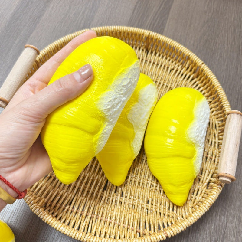 Golden Pillow Durian Squishy - alternate view