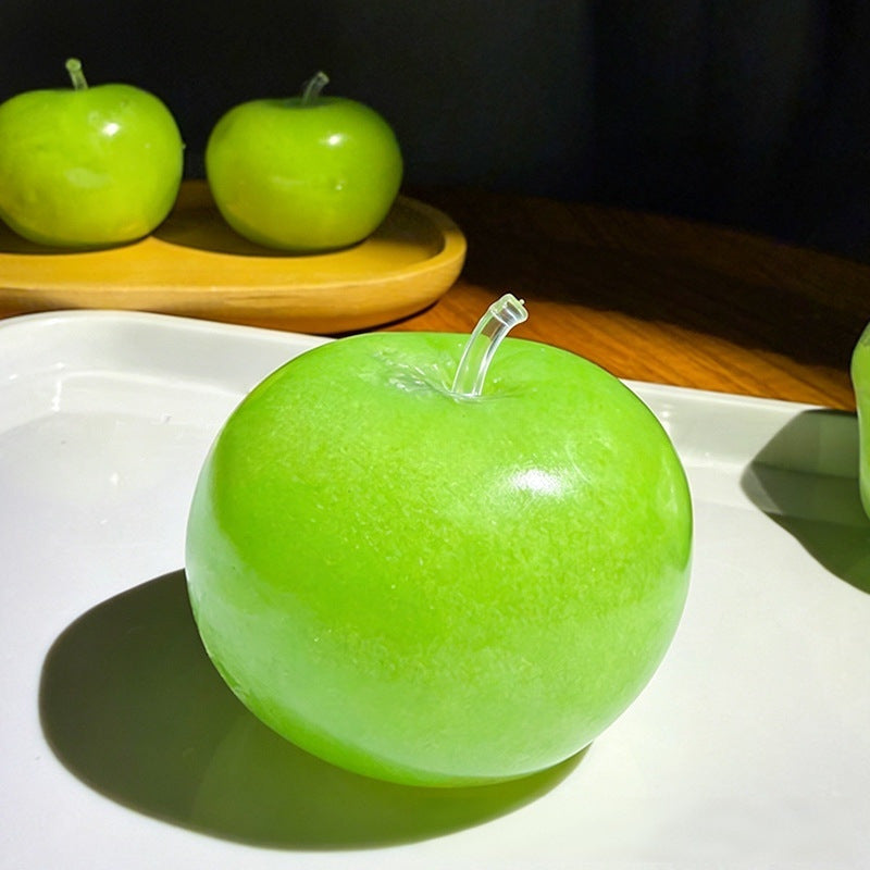 Green Apple Slushy Squishy - detail view