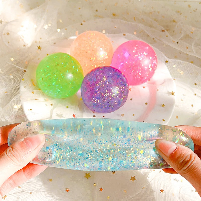 Glitter Squishy Balls