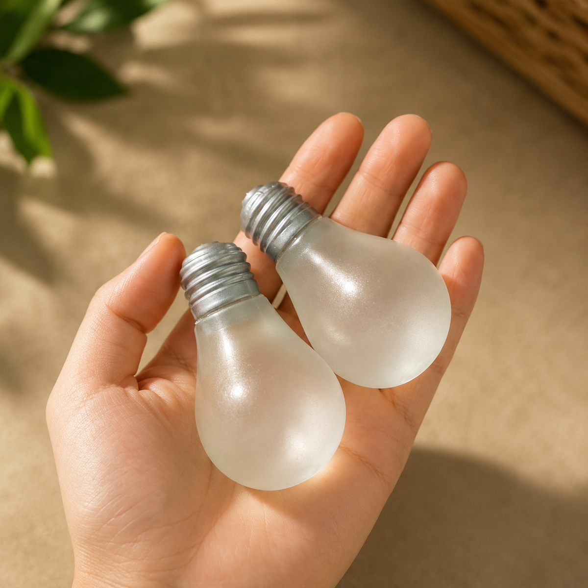 Glow-in-the-dark Bulb Squishy - product gallery photo 4