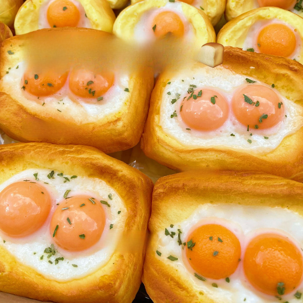 Scallion Fried Egg Toast Squishy