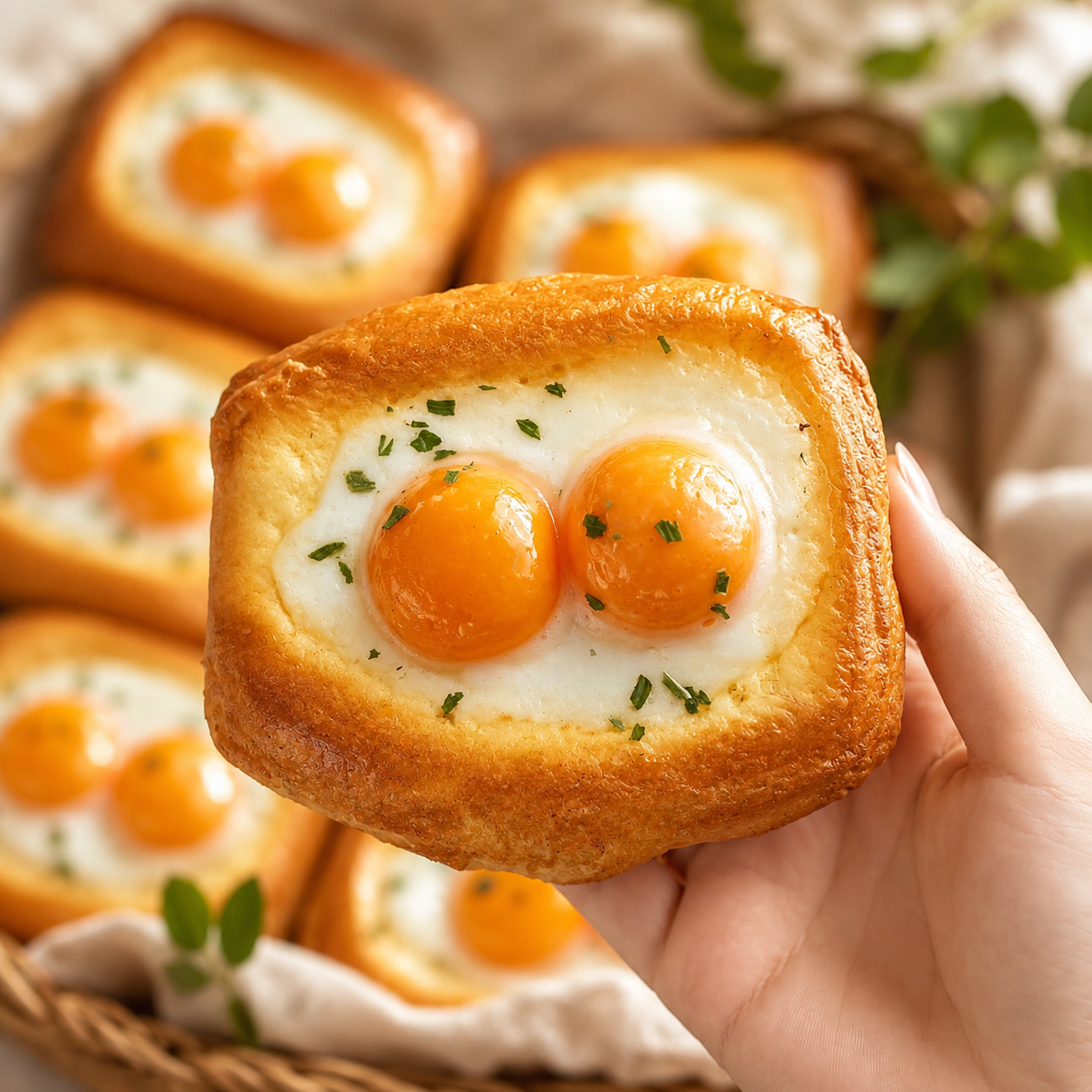 Scallion Fried Egg Toast Squishy - alternate view